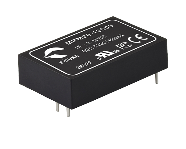 20W DC/DC PCB Mount Medical Power Supply (DIP)